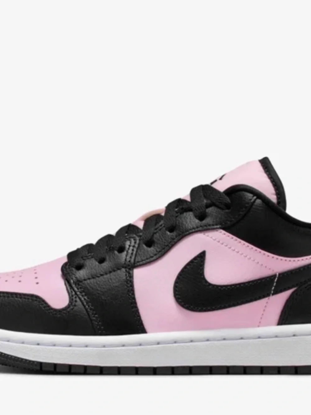 SOLD OUT❣️ Women’s Air Jordan 1 Low SE 'Pink Foam Black' | Women's Size 7.5 - Picture 1 of 8